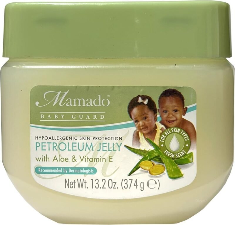 Mamado Baby Guard Petroleum Jelly Aloe & Vitamin E 13.2oz